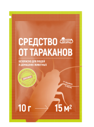 Средство от тараканов, чешуйниц и мокриц 10 г Эксперт