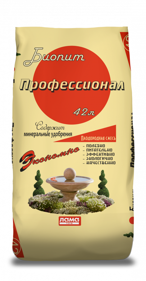 Плодородная смесь Биопит "Профессионал" 42 л