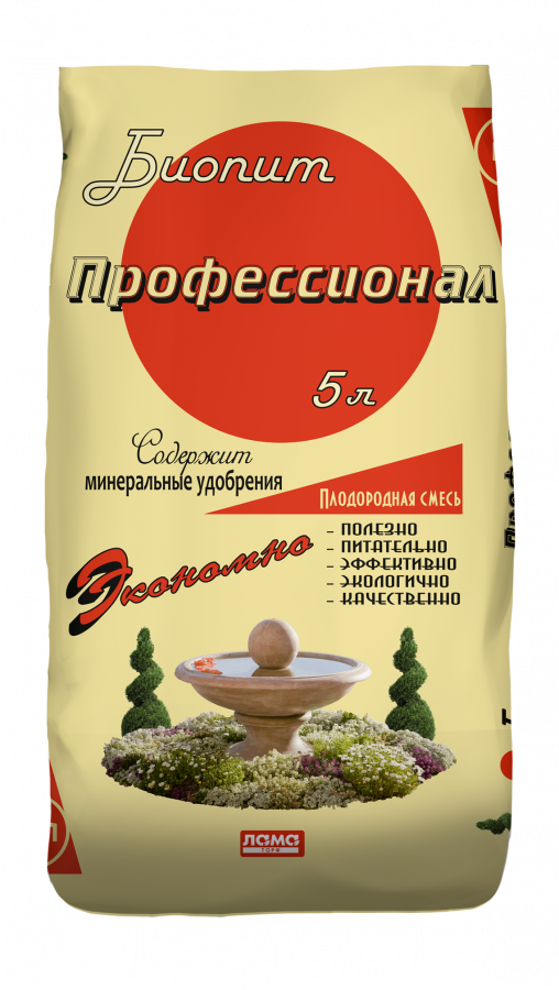 Плодородная смесь Биопит "Профессионал" 5 л