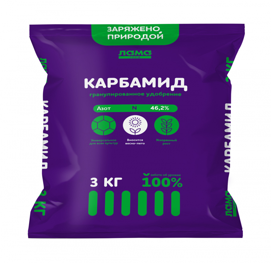 Карбамид (мочевина) Лама Торф 3 кг