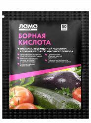 Борная кислота 50 г Лама Торф