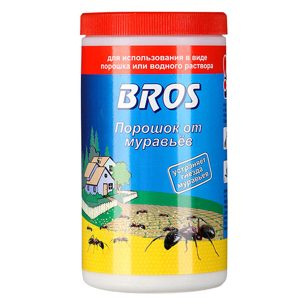 Порошок от муравьев 100гр "BROS" 