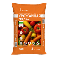 Плодородный грунт Четыре сезона "Урожайная грядка" 60 л