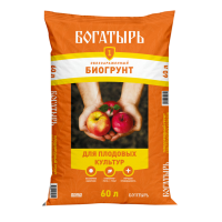 Биогрунт Богатырь "Для плодовых культур" 60 л