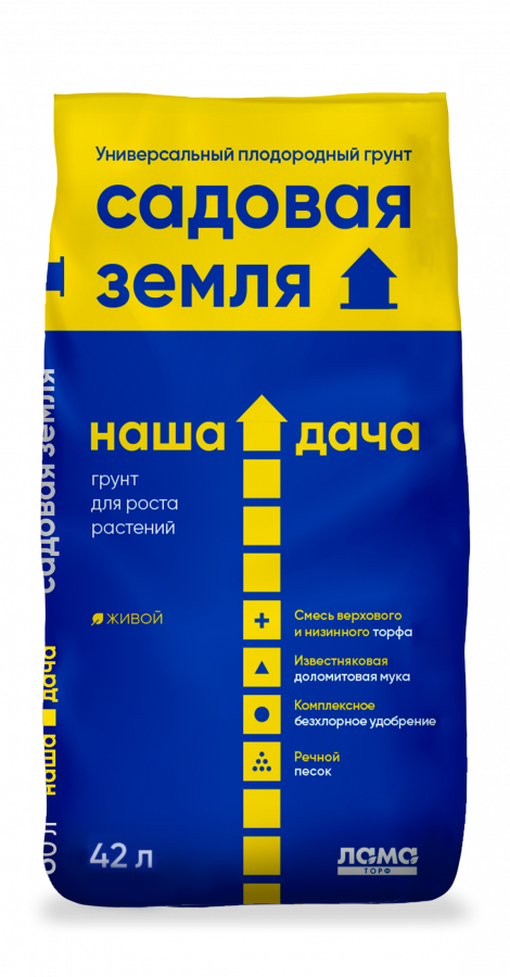 Грунт Наша Дача "Садовая Земля" 42 л